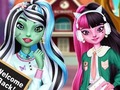 Cluiche Monster Girls Back To School