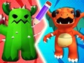 Cluiche Battle Of Monster: Drawing