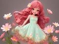Cluiche Coloring Book: Flower Dress