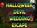 Cluiche Halloween Devil Wedding Escape