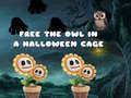 Cluiche Free the Owl in a Halloween Cage