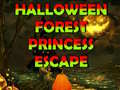 Cluiche Halloween Forest Princess Escape