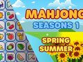 Cluiche Mahjong Seasons 1 Spring Summer