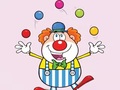 Cluiche Coloring Book: Clown