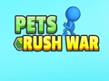 Cluiche Pets Rush War