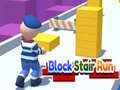 Cluiche Block Stair Run 
