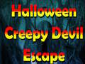 Cluiche Halloween Creepy Devil Escape