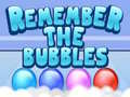 Cluiche Remember the Bubbles