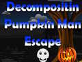 Cluiche Decomposition Pumpkin Man Escape 