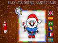 Cluiche Easy Coloring SantaClaus