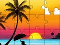Cluiche Jigsaw Puzzle: Sunset