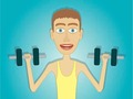 Cluiche Muscle Clicker