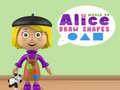 Cluiche World of Alice Draw Shapes