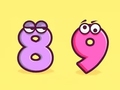 Cluiche Coloring Book: Number 8-9