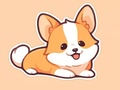 Cluiche Coloring Book: Corgi
