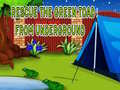 Cluiche Rescue The Green Toad From Underground