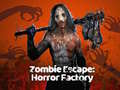 Cluiche Zombie Escape: Horror Factory