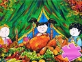 Cluiche Jigsaw Puzzle: Happy Thanksgiving