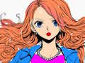 Cluiche Anime Coloring Book