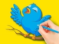 Cluiche Coloring Book: Bird