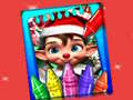 Cluiche Christmas Elves Coloring Game
