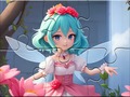 Cluiche Jigsaw Puzzle: Flower Fairy