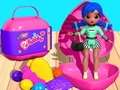 Cluiche Surprise Makeup Doll Unbox