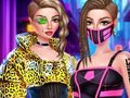 Cluiche Cyberpunk City Hairstyles
