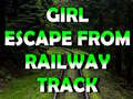 Cluiche Girl Escape From Railway Track