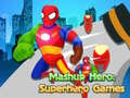 Cluiche Mashup Hero: Superhero Games