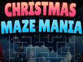 Cluiche Christmas maze game