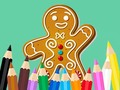 Cluiche Coloring Book: Gingerbreads