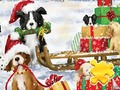 Cluiche Jigsaw Puzzle: Christmas Dogs