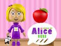 Cluiche World of Alice Sizes