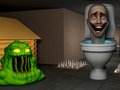 Cluiche Toilet Monster Attack Sim 3D