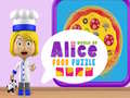 Cluiche World of Alice Food Puzzle
