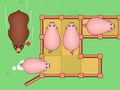 Cluiche Slide Puzzle: Piggy Move
