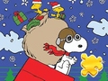 Cluiche Jigsaw Puzzle: Snoopy Christmas Deliver