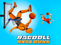 Cluiche Ragdoll Mega Dunk