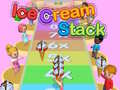 Cluiche Ice Cream Stack