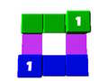 Cluiche Blocky Paint