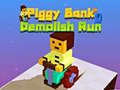 Cluiche Piggy Bank Demolish Run