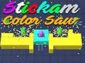 Cluiche Stickman Color Saw