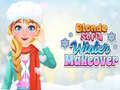 Cluiche Blonde Sofia: Winter Makeover