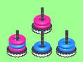 Cluiche Hoop Stack Brain Puzzel Game