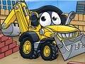 Cluiche Jigsaw Puzzle: Excavator Buliding