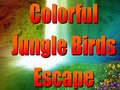 Cluiche Colorful Jungle Birds Escape