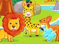 Cluiche Jigsaw Puzzle: Wild Animals
