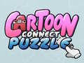 Cluiche Cartoon Connect Puzzle