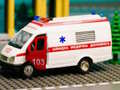 Cluiche Ambulance Driver 3D
